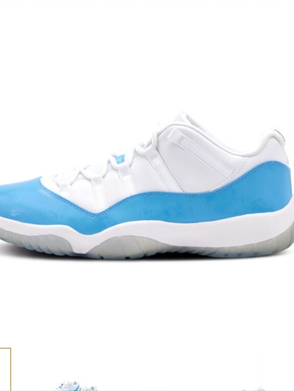 Nike Air Jordan 11 Retro Low — University Blue/White